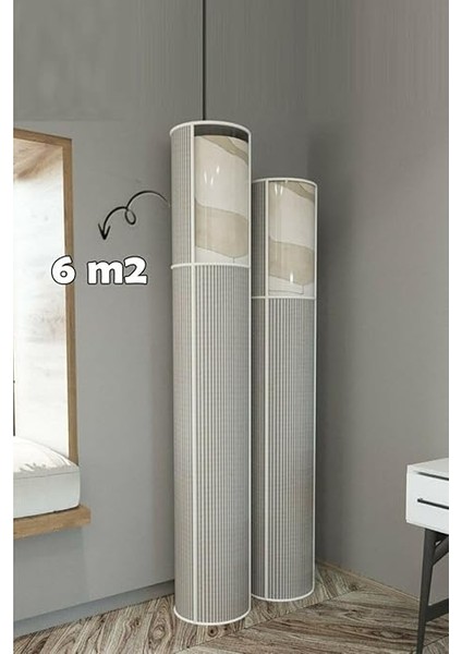 3 Lü Paket Hava Geçiren Özellikli Pvc Pencereli Halı Kılıfı Hurcu (6 M2) Lons fiyatları