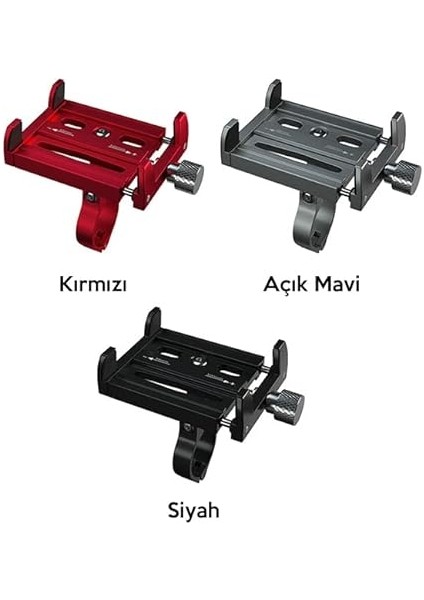 Mobile KR01 Bisiklet Motorsiklet Gidon Telefon Tutucu,metal Vidalı Siyah fiyatları