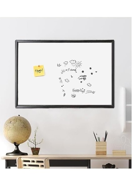 Duvara Monte Beyaz Yazı Tahtası 30X45 cm Mdf 1 Adet Laminant Yazı Tahtası Mdf Çerçeveli Askılı Okul Ofis Büro indirimleri