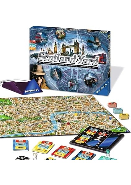 26601 Scotland Yard Strategiespiel modelleri