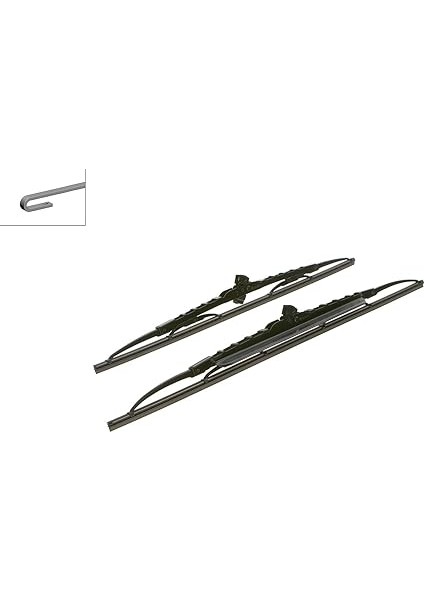 Twin Rüzgarlıklı Silecek Seti Jaguar X-Type (2003-2009), Mitsubishi Outlander (2003-2006), Ssangyong Kyron (2005-2014), Chevrolet Lacetti (2005-2013) [550/475 Mm] 728S 3397001728 fırsatları