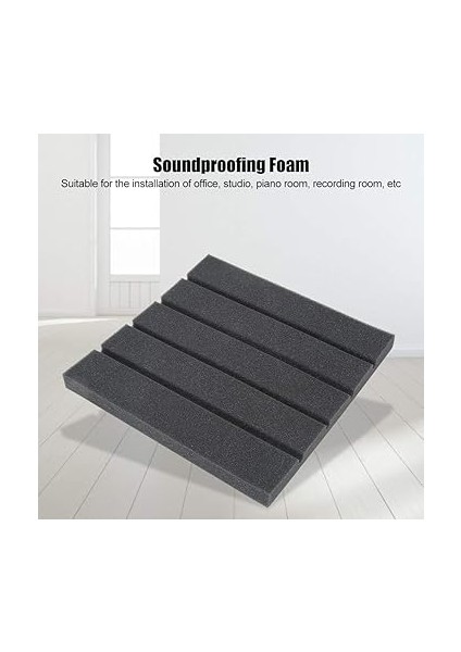 Adet 25X25X2 cm Ses Yalıtımı Köpük Akustik Paneller Piyano Odası Kayıt Stüdyosu Ses Emici Sünger modelleri