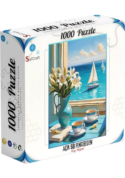 Craft Deniz Manzaralı 1000 Parça Puzzle