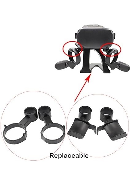 Meta Quest 3/ Quest 2/ Quest/quest Pro/pico 4 Için / Valve Index Sanal Gerçeklik Kulaklık ve Kolları Için Vr Masaüstü Ekran Standı Montaj Masası Braketi Depolama Tutucu modelleri
