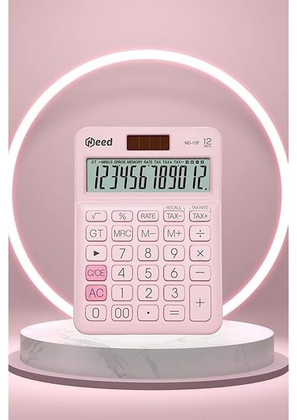 ND-10P Pastel Pembe Hesap Makinesi fiyatları