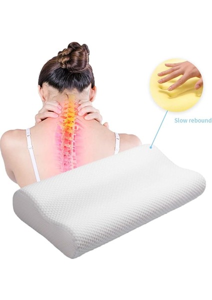 Ortopedik Visko Boyun Yastığı Ortapedik Boyun Yastığı Boyun Düzleşmesi Boyun Için Özel Visco Yastık modelleri