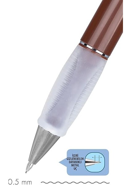 Deep Mekanık Kursun Kalem 05MM Toprak Kahverengi modelleri