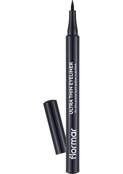 Ultra Thin Keçe Uçlu Mat Kalem Eyeliner 001 Black