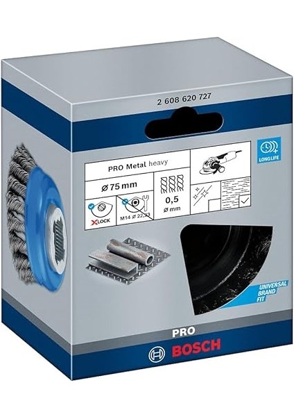 X-Lock Aksesuarları, Fırçalar, Gri, Drahtstärke 0,5 Mm, 1 Adet modelleri