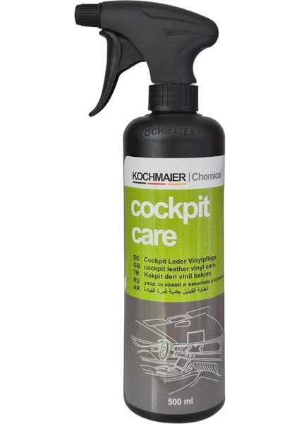 Oto Torpido Deri Vinil Bakımı Sütü (Parlak Görünüm) - Cockpit Care (Glossy Effect) (500 Ml)