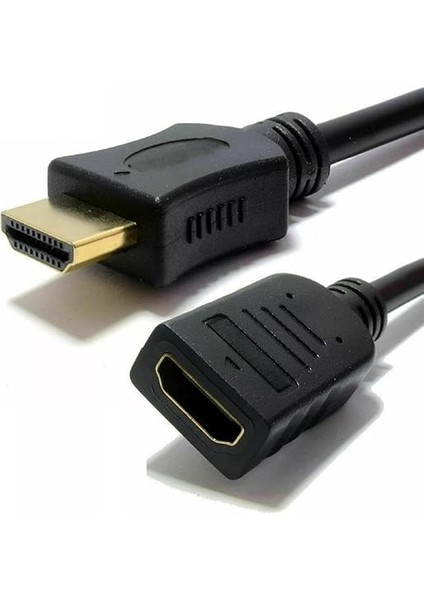 6546 HDMI Uzatma Kablosu Dişi Erkek 50 cm Düz Uçlu A Class – Maksimum Performans Için Yüksek Kaliteli Yapı Altın Kaplama – Sinyal Kaybını Azaltır ve Oksitlenmeyi Önler