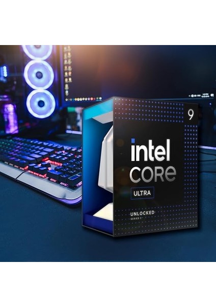 Core Ultra 9 Masaüstü Işlemci 285K - 24 Çekirdek (8 P Çekirdeği + 16 E-Çekirdek) 5,7 Ghz'e Kadar modelleri