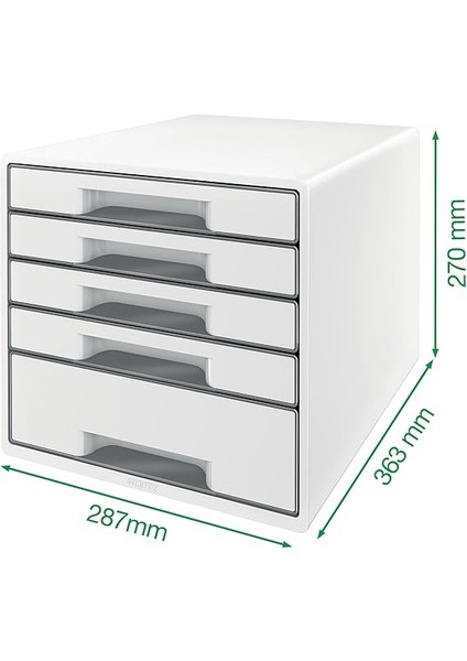 52142051 Wow Çekmeceli Evrak Rafı 5 Çekmeceli, Metalik Buz Mavisi modelleri