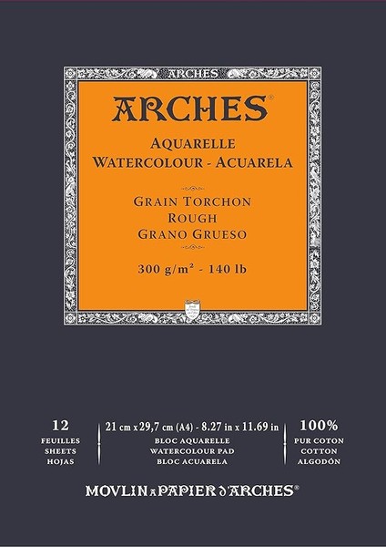 Sulboya Defteri, 21 x 29, 7cm, 12 Sayfa, 300GR