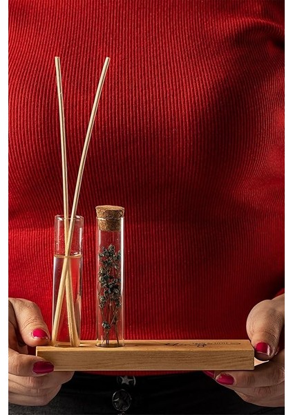 Doğum Günü Hediyesi Mottolu Çiçekli Dekoratif Set - Bambu Oda Kokusu Şişesi fırsatları