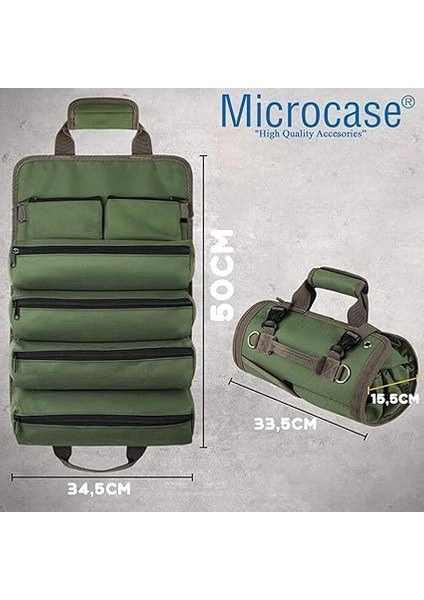 Çok Bölmeli Karavan, Alet Çantası, Ağır Hizmet Tipi Rulo Takım Çantası Katlanabilir Rulo Çanta - AL5114 fiyatları