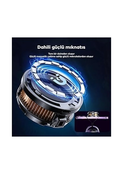 CX07 Manyetik/arka-Klips Cep Telefon Soğutma Fanı Radyatör Soğutucu modelleri
