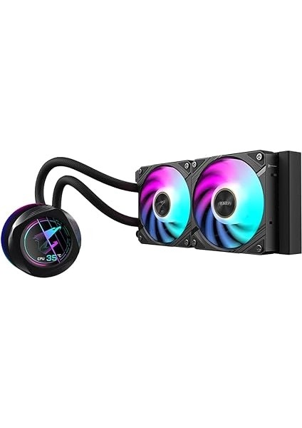 Aorus Waterforce x Iı 240 Manyetik Kilitleme Mekanizmalı Fan, 60 x 60MM Full Color LCD Ekran, Profesyonal Gaming Sıvı Cpu Soğutucu modelleri