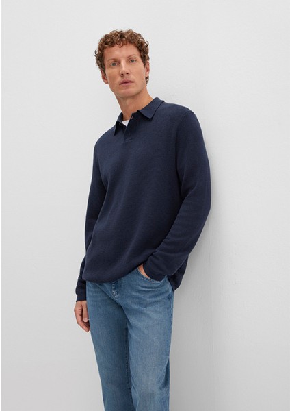 Lacivert Triko Polo 0710352-70490