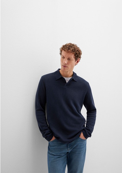 Lacivert Triko Polo 0710352-70490 fiyatları