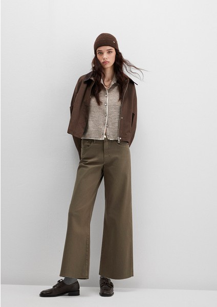 Paloma Haki Gabardin Pantolon 1010114-91195 fiyatları