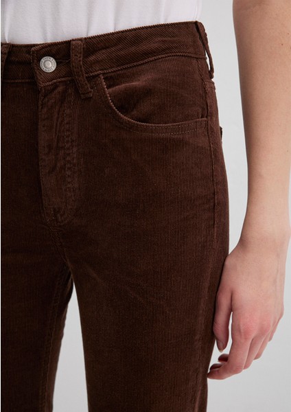 Maria Kahverengi Kadife Pantolon 101225-91316 indirimleri