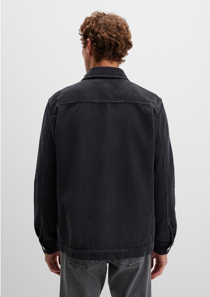 Antrasit Cepli Kadife Gömlek 0211750-70087 indirimleri