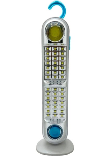 Buğz V-005 42 Ledli+Fener Solar Güneş Panelli Ultra Güçlü Ledli Şarjlı Işıldak