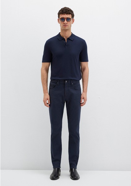 Milan Mavi Black Koyu Mavi Gabardin Pantolon 0081090690 modelleri