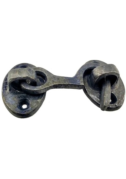 Buğz Antika Tarz Dekoratif Pirinç Çengeli - 5cm, Oksit