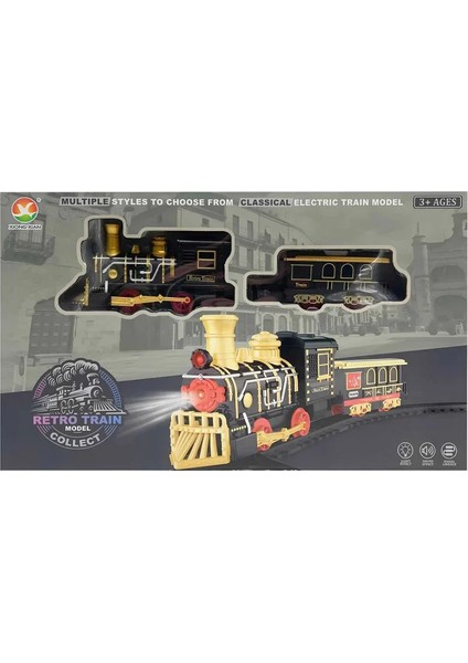 Retro Classic Pilli Tren Seti 17 Parça