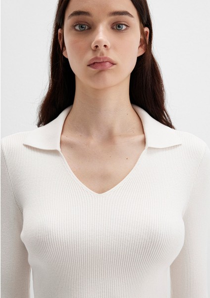 Ekru Triko Polo 1710802-70057 indirimleri