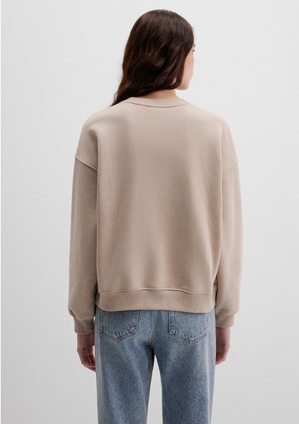 Mavi Logo Baskılı Bej Sweatshirt 1S10490-70344 fırsatları