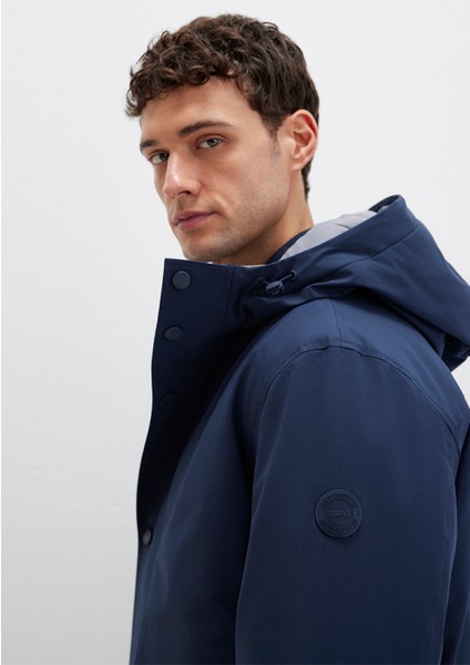 Kapüşonlu Lacivert Mont 0110667-80872 fiyatları