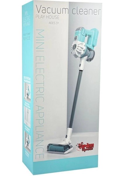 LS8807Q Vardem Dikey Elektrik Süpürgesi Kapalı Kutu Yeşil-Gri 3 In1