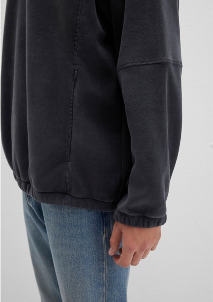 Dik Yaka Antrasit Polar Sweatshirt 0110738-80776