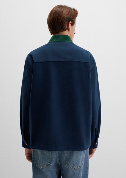 Çift Taraflı Lacivert Gömlek 0211783-80872