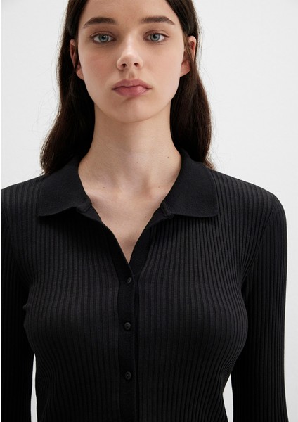 Siyah Polo Tişört 1613594-900 indirimleri