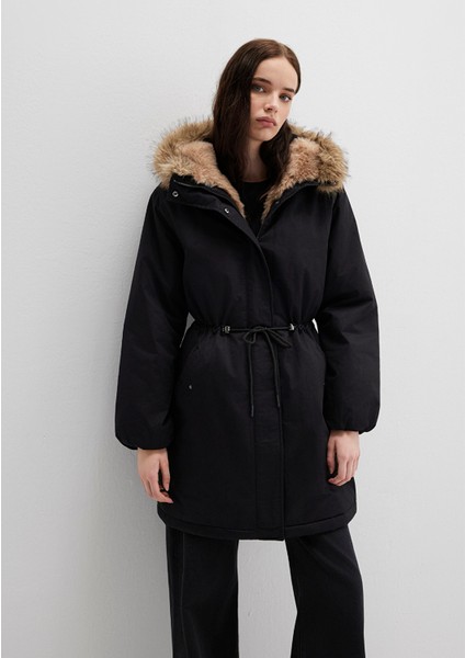 Siyah Parka 1110786-900 fiyatları