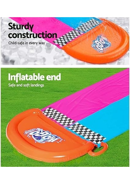 H2OGO! Llama Rama Çift Yarış Su Kaydırağı 4,88 M indirimleri