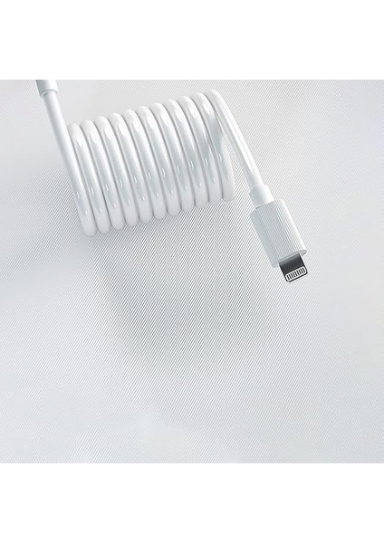 SL010 USB To Lightning iPhone 2.4A Hızlı Şarj ve Data Kablosu Beyaz 1 Metre indirimleri