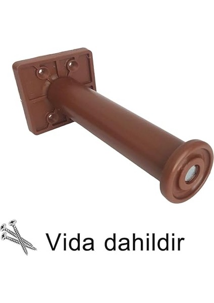 2 Adet Modül Ayarlanabilir Destek Ayağı 15 x 23 cm Kahverengi Ayak Mobilya Kanepe Baza Koltuk Ünite Ayakları indirimleri