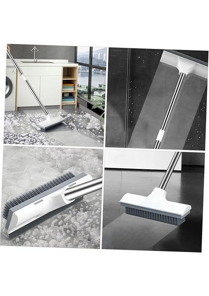Banyo Zemin Fırçası Temizlik Için Duş Fırçası Tuvalet Temizleme Fırçası Döşeme Banyo Temizleme Fırçası Tuvalet Kiremit Temizleme Fırçası Uzun Sap Yer Fırçası Kazımak fiyatları