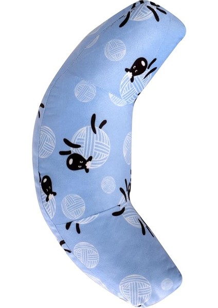 Seyahat Boyun Yastığı Ortopedik Araba Otobüs Uçak Yolculuk Yastığı Koyun Desen 30 x 10 Kurtçuk Yastık Koyun fırsatları