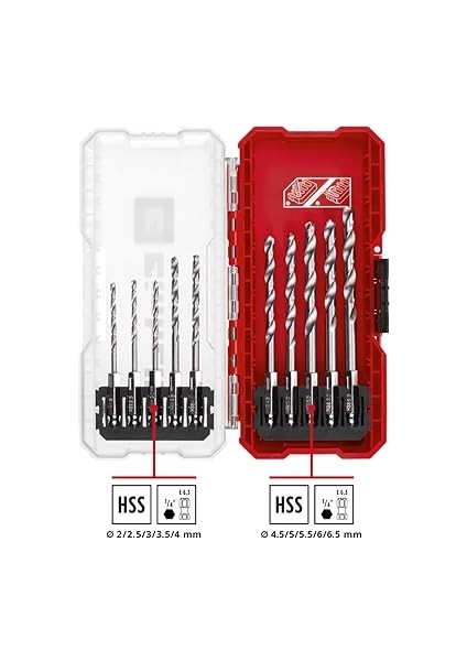 Metal Delme Uç Seti 10 Parça, S-Case Kutu - 49108723 fiyatları