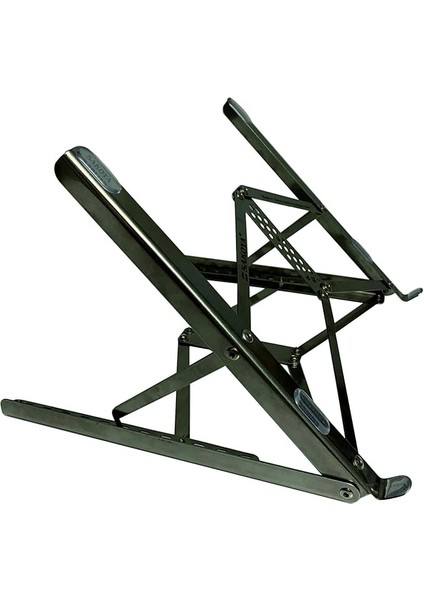 S01 Laptop Notebook Tablet Standı. Stant 304 Kalite Paslanmaz Krom Açılır Kapanır Kolay Taşınır. Çok Saglam 3 Yıl Garantili 40 kg Baskılanabilir. Ömür Boyu Kullanılabilir.