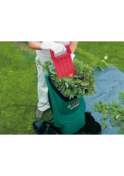 Home And Garden Axt Rapid 2200 Dal Öğütme Makinesi, Yeşil, 2200 W, 40 mm Kesme Kapasitesi, Bosch Bahçe Atık Toplama Çantası, Bosch Bahçe Eldiveni modelleri