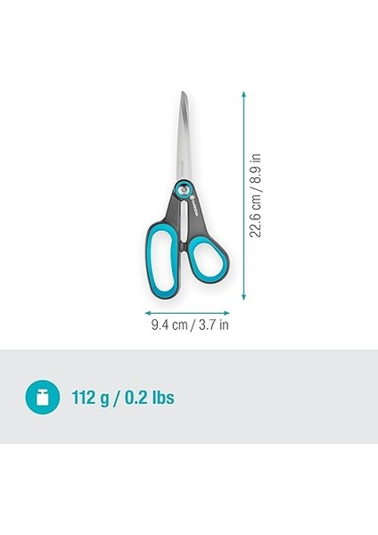 Multicut: Komfortowe No- Yce Uniw. Do Domu I Ogrodu, Wysokiej Jako〗ci Ostrza Ze Ze St. Nierdz.j, Uchwyty Z Plastiku Z Recyklingu, Odpowiednie Dla Osób Lewo- I Prawor▼cznych (12215-20) modelleri