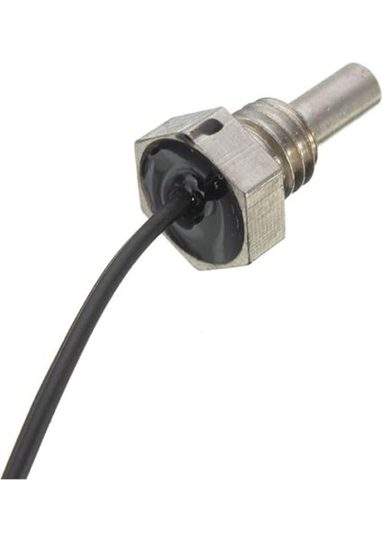 100CM Kablolu M8 Dişli Montaj Tip Su Geçirmez 10K Ntc Sensör Kolay Montaj Isı Sıcaklık Prob fırsatları