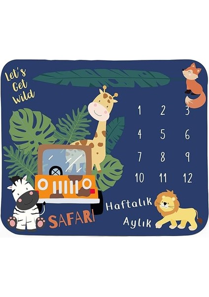 Macerası Aylık | Haftalık Bebek Hediyesi Fotoğraf Çekim Battaniyesi modelleri